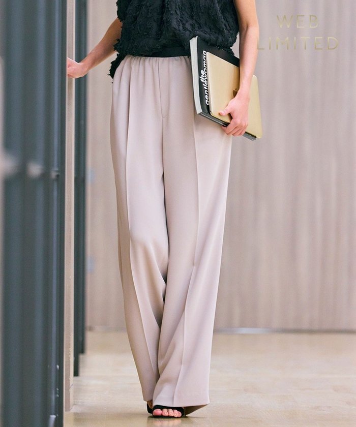 【ベイジ,/BEIGE,】の【好評につき追加生産決定!・ WEB限定】ANDRE / ワイドパンツ インテリア・キッズ・メンズ・レディースファッション・服の通販 founy(ファニー) https://founy.com/ ファッション Fashion レディースファッション Fashion for Women パンツ Pants & Trousers ワイド Wide, Wide Fit 夏 Summer 春 Spring S/S・春夏 SS, Spring/Summer, Warm Season |ID: prp329100004535358 ipo3291000000035929147