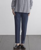 【ジェイ プレス/J.PRESS】の【洗える】T/Rアルガンシルク テーパード パンツ ダルブルー系|ID: prp329100004535367 ipo3291000000033463987