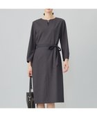 【ジェイ プレス/J.PRESS】の【洗える】T/Rウォッシャブルギャバ パール釦 ワンピース チャコール系|ID: prp329100004535368 ipo3291000000033682679