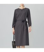 【ジェイ プレス/J.PRESS】の【洗える】T/Rウォッシャブルギャバ パール釦 ワンピース チャコール系|ID: prp329100004535368 ipo3291000000034310624