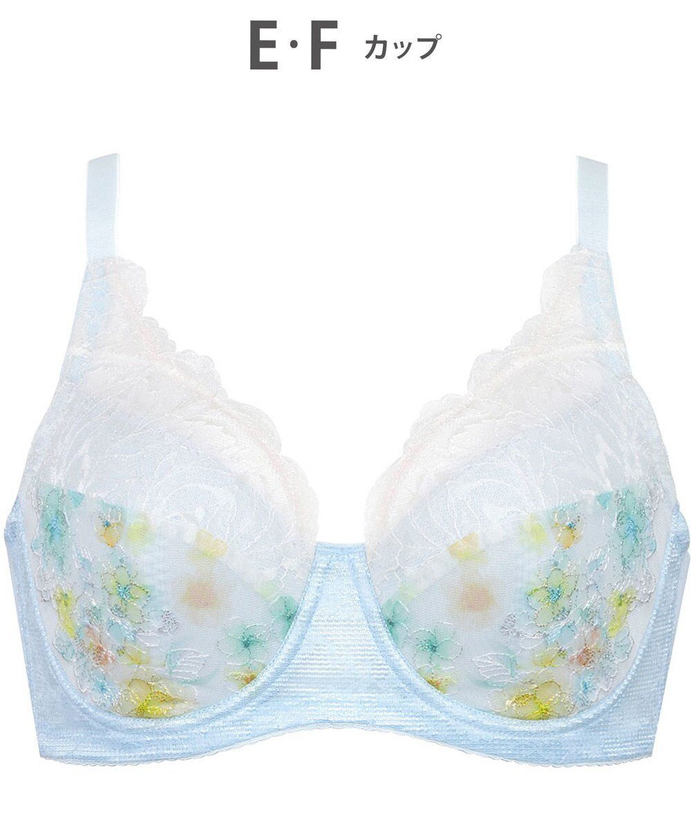 【ウィング/Wing】のブラジャー 夏のブラストレスから解放 汗の不快感を軽減(カップ肌側・ワイヤーループ・バック) 背中すっきり 【ときはなつブラ】 フルカップ KB2172 ウイング/ワコール インテリア・キッズ・メンズ・レディースファッション・服の通販 founy(ファニー) 　ファッション　Fashion　レディースファッション　Ladies' Fashion Online　バッグ　Bag　アンダー　Under　フラット　Flat　ブラジャー　Bra　ループ　Loop　ワイヤー　Wire　夏　Summer　サックス|ID: prp329100004535370 ipo3291000000032563583