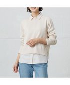 【ジェイ プレス/J.PRESS】の【洗える】Reeves Shine クルーネック ニット ベージュ系|ID: prp329100004535371 ipo3291000000032651521