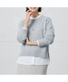 【ジェイ プレス/J.PRESS】の【洗える】Reeves Shine クルーネック ニット サックスブルー系|ID: prp329100004535371 ipo3291000000032651525