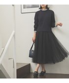 【エニィファム/any FAM】の【ウエストゴム/洗濯機可能】チュールフレアースカート 人気、トレンドファッション・服の通販 founy(ファニー) ファッション Fashion レディースファッション WOMEN スカート Skirt シアー Sheer シンプル Simple スウェット Sweat チュール Tulle パターン Pattern フレア Flare 楽ちん Easy A/W・秋冬 Aw・Autumn/Winter・Fw・Fall-Winter thumbnail ブラック|ID: prp329100004535381 ipo3291000000032144221