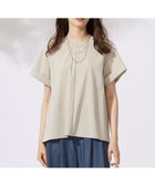 【自由区/JIYU-KU】の【カタログ掲載・セットアップ対応・接触冷感・UVケア・洗える】ファンクショナルクロス ブラウス サンド|ID: prp329100004535383 ipo3291000000032051154