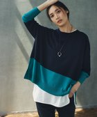 【23区/NIJYUSANKU】の【WEB限定カラーあり/洗える】ウーステッドウール ビッグシルエット ニット 人気、トレンドファッション・服の通販 founy(ファニー) ファッション Fashion レディースファッション WOMEN トップス・カットソー Tops/Tshirt ニット Knit Tops イエロー Yellow インナー Inner エレガント 上品 Elegant オレンジ Orange 洗える Washable 今季 This Season シルク Silk セーター Sweater タートルネック Turtleneck 定番 Standard ビッグ Big ヘムライン Hemline リラックス Relax A/W・秋冬 Aw・Autumn/Winter・Fw・Fall-Winter 冬 Winter おすすめ Recommend 2023年 2023 2023-2024秋冬・A/W Aw/Autumn/Winter//Fw/Fall-Winter/2023-2024 thumbnail [WEB限定]ネイビー×グリーン|ID: prp329100004535385 ipo3291000000032144802
