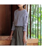 【23区/NIJYUSANKU】の【洗える】Armor-lux ボーダー カットソー 人気、トレンドファッション・服の通販 founy(ファニー) ファッション Fashion レディースファッション WOMEN トップス・カットソー Tops/Tshirt シャツ/ブラウス Shirts/Blouses ロング / Tシャツ T-Shirts カットソー Cut and Sewn インナー Inner 洗える Washable 秋 Autumn/Fall カットソー Cut And Sew シンプル Simple ジャケット Jacket ジャージー Jersey ストレート Straight ダウン Down 定番 Standard 人気 Popularity バスク Basque フランス France ベーシック Basic ボトム Bottom ボーダー Border ワーク Work A/W・秋冬 Aw・Autumn/Winter・Fw・Fall-Winter 冬 Winter 2024年 2024 2024-2025秋冬・A/W Aw/Autumn/Winter/Fw/Fall/2024-2025 thumbnail オフ×ブラウン|ID: prp329100004535387 ipo3291000000032144859
