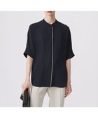 【アイシービー/iCB】の【新色追加・接触冷感・UVケア・速乾・洗える】BackSatinAmunzen 5分袖バンドカラーブラウス 人気、トレンドファッション・服の通販 founy(ファニー) ファッション Fashion レディースファッション WOMEN トップス・カットソー Tops/Tshirt シャツ/ブラウス Shirts/Blouses 春 Spring 洗える Washable サテン Satin 人気 Popularity ワーク Work S/S・春夏 Ss・Spring/Summer 夏 Summer 2024年 2024 2024春夏・S/S Ss,Spring/Summer,2024 thumbnail ネイビー系|ID: prp329100004535402 ipo3291000000032051268