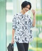 【アイシービー/iCB】の【新色追加・接触冷感・UVケア・速乾・洗える】BackSatinAmunzen 5分袖バンドカラーブラウス 人気、トレンドファッション・服の通販 founy(ファニー) ファッション Fashion レディースファッション WOMEN トップス・カットソー Tops/Tshirt シャツ/ブラウス Shirts/Blouses 春 Spring 洗える Washable サテン Satin 人気 Popularity ワーク Work S/S・春夏 Ss・Spring/Summer 夏 Summer 2024年 2024 2024春夏・S/S Ss,Spring/Summer,2024 thumbnail ブラックベース系|ID: prp329100004535402 ipo3291000000032051270