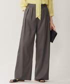 【自由区/JIYU-KU】の【セットアップ対応・洗える】リネンビスコースストレッチワイド パンツ スレート|ID: prp329100004535406 ipo3291000000032051294