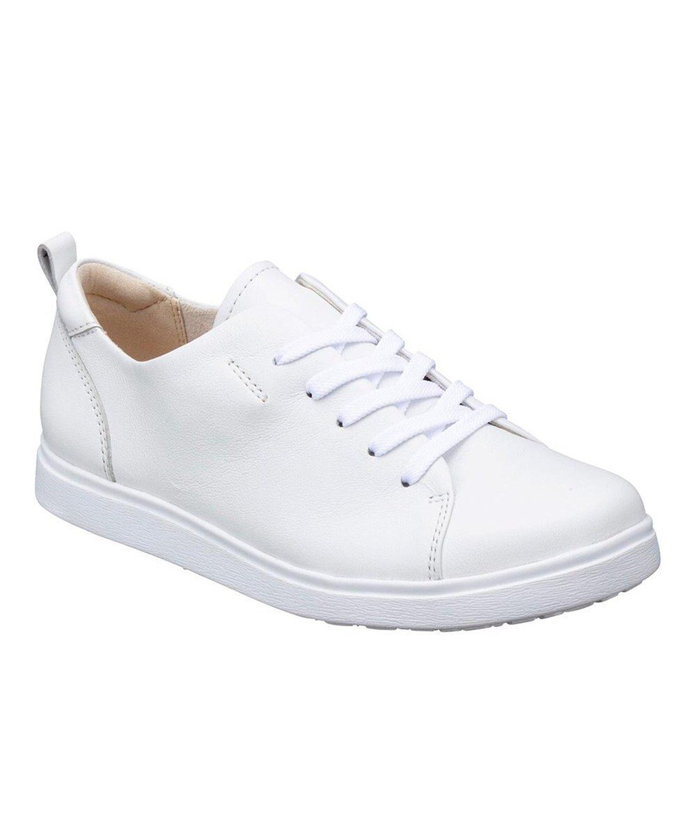 【リーガル フットコミュニティ/REGAL FOOT COMMUNITY】の【アールドット】S09C レースアップスニーカー カジュアルシューズ インテリア・キッズ・メンズ・レディースファッション・服の通販 founy(ファニー) 　ファッション　Fashion　レディースファッション　Fashion for Women　シューズ　Shoes, Footwear　シンプル　Simple, Minimal　スニーカー　Sneakers, Trainers　ドット　Polka Dot, Dot Pattern　フィット　Fit, Slim Fit　ベーシック　Basic, Essential　レース　Lace, Lace Fabric　エレガント 上品　Elegant　軽量　Lightweight, Ultra Light　ホワイト|ID: prp329100004535414 ipo3291000000033672384