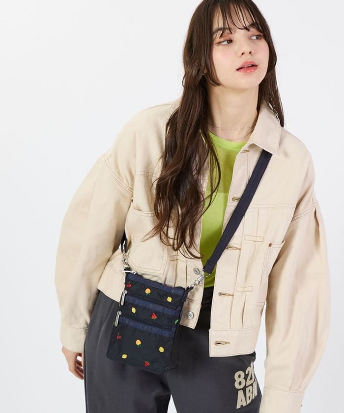 【レスポートサック/LeSportsac】の3 ZIP CROSSBODY/ミックスドフルーツエンブロイダリー インテリア・キッズ・メンズ・レディースファッション・服の通販 founy(ファニー) https://founy.com/ ファッション Fashion レディースファッション WOMEN おすすめ Recommend アウトドア Outdoor アクセサリー Accessories スマート Smart ドット Dot ポケット Pocket 旅行 Travel 財布 Wallet |ID: prp329100004535416 ipo3291000000032051331
