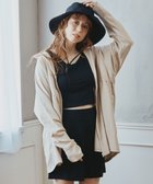 【三愛水着楽園/San-ai Resort】の【WEB限定】5点セット バケットハット付きUVカット リブタンキニ+ラッシュガードセット水着【BeachQueen(ビーチクイーン)】 ベージュ|ID: prp329100004535461 ipo3291000000032051509