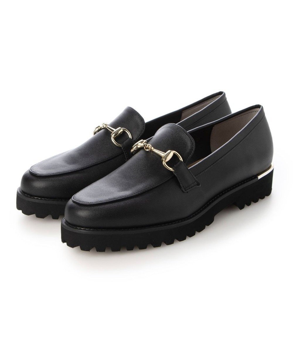 【モード エ ジャコモ/MODE ET JACOMO】のcarino 【レイン対応】タンクソールビットローファー インテリア・キッズ・メンズ・レディースファッション・服の通販 founy(ファニー) 　ファッション　Fashion　レディースファッション　WOMEN　エナメル　Enamel　厚底　Platforms　シンプル　Simple　スタイリッシュ　Stylish　スタンダード　Standard　トレンド　Trend　定番　Standard　ベーシック　Basic　レイン　Rain　ワンポイント　One Point　おすすめ　Recommend　ブラック|ID: prp329100004535473 ipo3291000000032287808