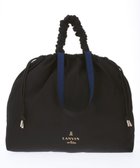 【ランバン オン ブルー/LANVIN en Bleu】のクラリス 2wayバッグ 人気、トレンドファッション・服の通販 founy(ファニー) ファッション Fashion レディースファッション Fashion for Women バッグ Bags シンプル Simple, Minimal フラット Flat, Flat Shoes 巾着 Drawstring Bag, Kinchaku thumbnail ブラック|ID: prp329100004535482 ipo3291000000033132131
