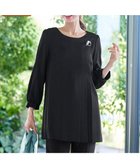 【ティアクラッセ/Tiaclasse】の【洗える・スマート裏起毛】アシメタックチュニックブラウス 人気、トレンドファッション・服の通販 founy(ファニー) ファッション Fashion レディースファッション Fashion for Women トップス・カットソー Cut & Sew Tops シャツ・ブラウス・オフィスカジュアル Elegant Blouses & Button-Ups インナー Innerwear ウォッシャブル Machine Washable 春 Spring 洗える Machine Washable 秋 Autumn スマート Smart, Elegant チュニック Tunic, Long Top 長袖 Long Sleeve, Full Sleeve プリーツ Pleats, Pleated ラウンド Round, Round Neck ロング Long, Long-Length 冬 Winter / This Winter A/W・秋冬 Autumn/Winter 再入荷 Restock / Back in Stock エレガント 上品 Elegant 新作・新入荷 New Arrivals / New In thumbnail ブラック|ID: prp329100004535499 ipo3291000000033572937