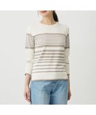 【ジェイ プレス/J.PRESS】のVIGODA ボーダー ニット オフ×モカボーダー系|ID: prp329100004535521 ipo3291000000033432573