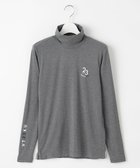 【23区 ゴルフ/NIJYUSANKU GOLF】の【WOMEN】吸湿発熱で保温性抜群!インナーにもおすすめなエニワイズモックネックシャツ ライトグレー系|ID: prp329100004535533 ipo3291000000032051854
