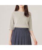 【自由区/JIYU-KU】の【カタログ掲載・アンサンブル対応・洗える】グリッターリブプルオーバー ニット サンド|ID: prp329100004535536 ipo3291000000034232857