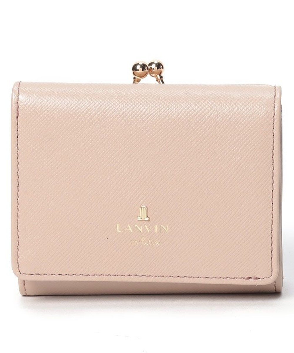 【ランバン オン ブルー/LANVIN en Bleu】のリュクサンブール 口金二つ折り財布 インテリア・キッズ・メンズ・レディースファッション・服の通販 founy(ファニー) 　ファッション　Fashion　レディースファッション　WOMEN　財布　Wallets　シンプル　Simple　フロント　Front　プリント　Print　メタル　Metal　モチーフ　Motif　人気　Popularity　財布　Wallet　オールドローズ|ID: prp329100004535584 ipo3291000000032234453