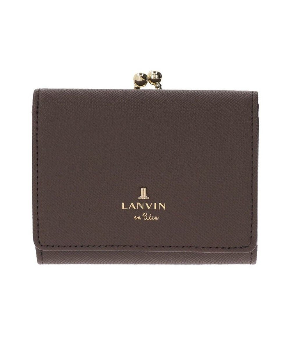 【ランバン オン ブルー/LANVIN en Bleu】のリュクサンブール 口金二つ折り財布 インテリア・キッズ・メンズ・レディースファッション・服の通販 founy(ファニー) 　ファッション　Fashion　レディースファッション　Fashion for Women　ミニ財布・二つ折り財布　Wallets & Card Cases　シンプル　Simple, Minimal　フロント　Front, Front Design　プリント　Print, Printed Pattern　メタル　Metal, Metal Parts　モチーフ　Motif, Design Theme　人気　Popular, Best Seller　財布　Wallet, Purse　ノウチャ|ID: prp329100004535584 ipo3291000000032746522