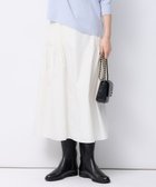 【23区/NIJYUSANKU】の【洗える】ライトメモリータフタ スカート アイボリー系|ID: prp329100004535595 ipo3291000000032052184