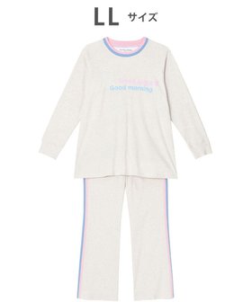 【ツモリチサト スリープ/tsumori chisato SLEEP】のパジャマ ルームウエア 長袖 長ズボン 綿100% フライス素材 /ワコール UDX548 人気、トレンドファッション・服の通販 founy(ファニー) ファッション Fashion レディースファッション Fashion for Women トップス・カットソー Cut & Sew Tops なめらか Smooth, Silky Texture シンプル Simple, Minimal パジャマ Pajamas, Sleepwear ロング Long, Long-Length 無地 Plain, Solid Color 長袖 Long Sleeve, Full Sleeve |ID:prp329100004535612
