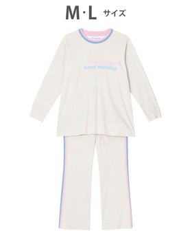 【ツモリチサト スリープ/tsumori chisato SLEEP】のパジャマ ルームウエア 長袖 長ズボン 綿100% フライス素材 /ワコール UDX548 人気、トレンドファッション・服の通販 founy(ファニー) ファッション Fashion レディースファッション Fashion for Women トップス・カットソー Cut & Sew Tops なめらか Smooth, Silky Texture シンプル Simple, Minimal パジャマ Pajamas, Sleepwear ロング Long, Long-Length 無地 Plain, Solid Color 長袖 Long Sleeve, Full Sleeve |ID:prp329100004535612