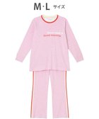 【ツモリチサト スリープ/tsumori chisato SLEEP】のパジャマ ルームウエア 長袖 長ズボン 綿100% フライス素材 /ワコール UDX548 ピンク|ID: prp329100004535612 ipo3291000000033630432