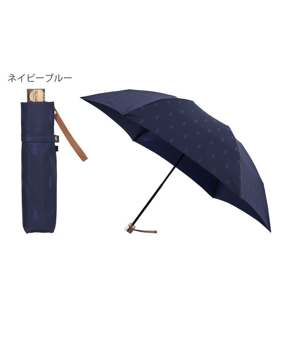 【ムーンバット/MOONBAT】のPOLO RALPH LAUREN 【日本製】折りたたみ傘 POLO BEARジャカード インテリア・キッズ・メンズ・レディースファッション・服の通販 founy(ファニー) 　ファッション　Fashion　レディースファッション　WOMEN　傘 / レイングッズ　Umbrellas/Rainwear　アイビー　Ivy　ウッド　Wood　傘　Umbrella　シンプル　Simple　ジャカード　Jacquard　ニューヨーク　New York　日本製　Made In Japan　旅行　Travel　ビジネス 仕事 通勤　Business　ネイビーブルー|ID: prp329100004535620 ipo3291000000032148134