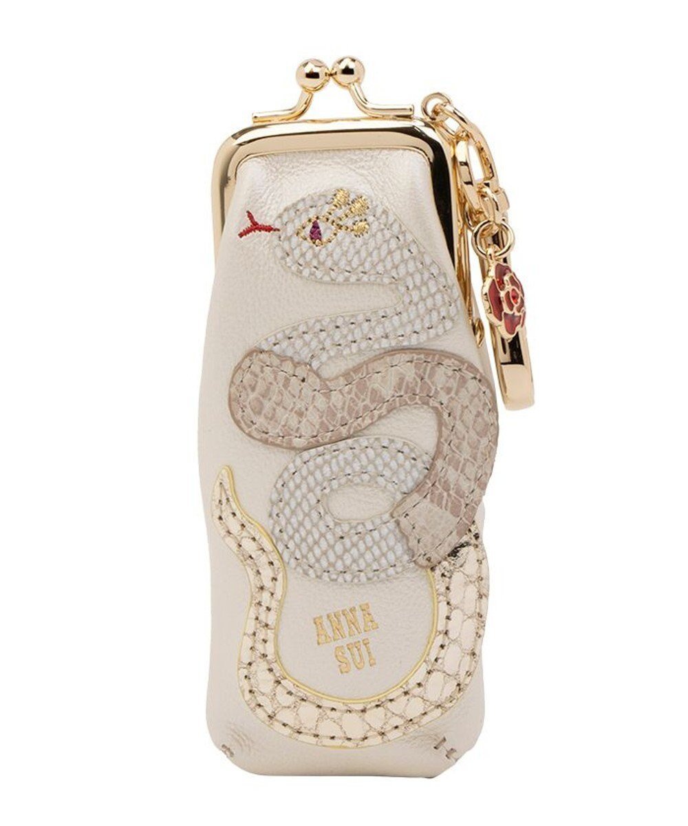 【アナスイ/ANNA SUI】のウィズスネーク ミニ口金チャーム インテリア・キッズ・メンズ・レディースファッション・服の通販 founy(ファニー) 　ファッション　Fashion　レディースファッション　WOMEN　財布　Wallets　チャーム　Charm　人気　Popularity　財布　Wallet　パールホワイト|ID: prp329100004535631 ipo3291000000032052360