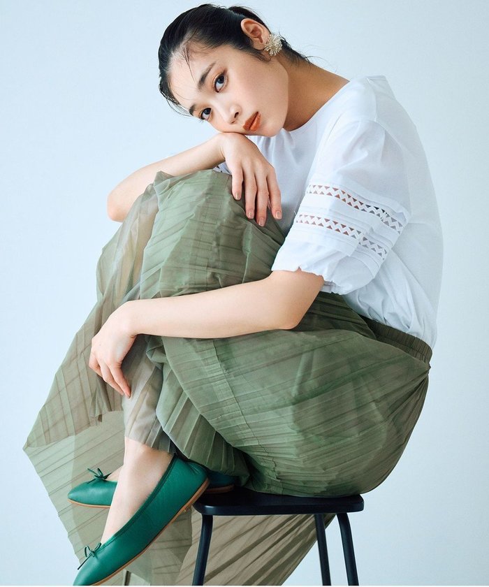 【23区/NIJYUSANKU】の【洗える】アイレットジャージー パフスリーブ カットソー インテリア・キッズ・メンズ・レディースファッション・服の通販 founy(ファニー) https://founy.com/ ファッション Fashion レディースファッション WOMEN トップス・カットソー Tops/Tshirt シャツ/ブラウス Shirts/Blouses ロング / Tシャツ T-Shirts カットソー Cut and Sewn 春 Spring 洗える Washable カットソー Cut And Sew コンシャス Conscious シリコン Silicon シルケット Mercerization スリーブ Sleeve 定番 Standard レース Race S/S・春夏 Ss・Spring/Summer 夏 Summer 2024年 2024 2024春夏・S/S Ss,Spring/Summer,2024 エレガント 上品 Elegant |ID: prp329100004535642 ipo3291000000032148206