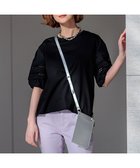 【23区/NIJYUSANKU】の【洗える】アイレットジャージー パフスリーブ カットソー ブラック系|ID: prp329100004535642 ipo3291000000032148210
