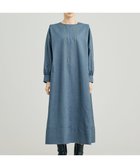 【ジェイプレスヨークストリート/J.PRESS YORK STREET】の【WOMEN】ショルダータック ワンピース ダルブルー系|ID: prp329100004535668 ipo3291000000032563902