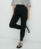 【アイシービー/iCB】の【接触冷感・UVケア・速乾・洗える】FluidBackSatin ジョグパンツ ブラック系|ID: prp329100004535669 ipo3291000000032587841