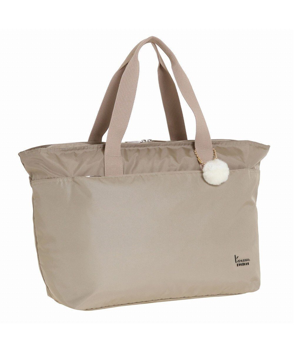 【エースバッグズアンドラゲッジ/ACE BAGS & LUGGAGE】のKanana Collection カナナコレクション ストロール トートバッグ Lサイズ 折りたたみ可 67215 インテリア・キッズ・メンズ・レディースファッション・服の通販 founy(ファニー) 　ファッション　Fashion　レディースファッション　WOMEN　バッグ　Bag　コレクション　Collection　コンビ　Combination　抗菌　Antibacterial　シンプル　Simple　セットアップ　Set Up　ポケット　Pocket　再入荷　Restock/Back In Stock/Re Arrival　旅行　Travel　スーツケース キャリーケース　Suitcase　ベージュ|ID: prp329100004535687 ipo3291000000032052601