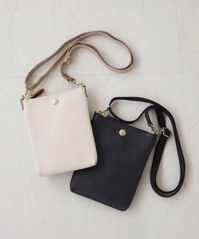 【トプカピ/TOPKAPI】の【Breath TOPKAPI】SCOTCH GRAIN スコッチグレイン ネオレザー サコッシュ スマホ ショルダーバッグ インテリア・キッズ・メンズ・レディースファッション・服の通販 founy(ファニー) https://founy.com/ ファッション Fashion レディースファッション WOMEN バッグ Bag ショルダー Shoulder シンプル Simple スタイリッシュ Stylish スマホ Smartphone スマート Smart スリム Slim 財布 Wallet 人気 Popularity ポケット Pocket メタル Metal |ID: prp329100004535692 ipo3291000000032052617