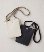 【トプカピ/TOPKAPI】の【Breath TOPKAPI】SCOTCH GRAIN スコッチグレイン ネオレザー サコッシュ スマホ ショルダーバッグ クリーム|ID: prp329100004535692 ipo3291000000032052619