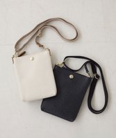 【トプカピ/TOPKAPI】の【Breath TOPKAPI】SCOTCH GRAIN スコッチグレイン ネオレザー サコッシュ スマホ ショルダーバッグ 人気、トレンドファッション・服の通販 founy(ファニー) ファッション Fashion レディースファッション Ladies' Fashion Online バッグ Bag ショルダー Shoulder シンプル Simple スタイリッシュ Stylish スマホ Smartphone スマート Smart スリム Slim 財布 Wallet 人気 Popularity ポケット Pocket メタル Metal |ID:prp329100004535692