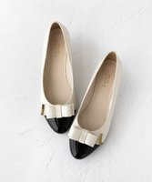 【トッカ/TOCCA】の【晴雨兼用】NUANCE RIBBON RAINPUMPS レインパンプス 人気、トレンドファッション・服の通販 founy(ファニー) ファッション Fashion レディースファッション WOMEN エナメル Enamel クッション Cushion フェミニン Feminine フォルム Form メタル Metal モダン Modern リボン Ribbon リュクス Luxe A/W・秋冬 Aw・Autumn/Winter・Fw・Fall-Winter 冬 Winter ビジネス 仕事 通勤 Business |ID:prp329100004535695