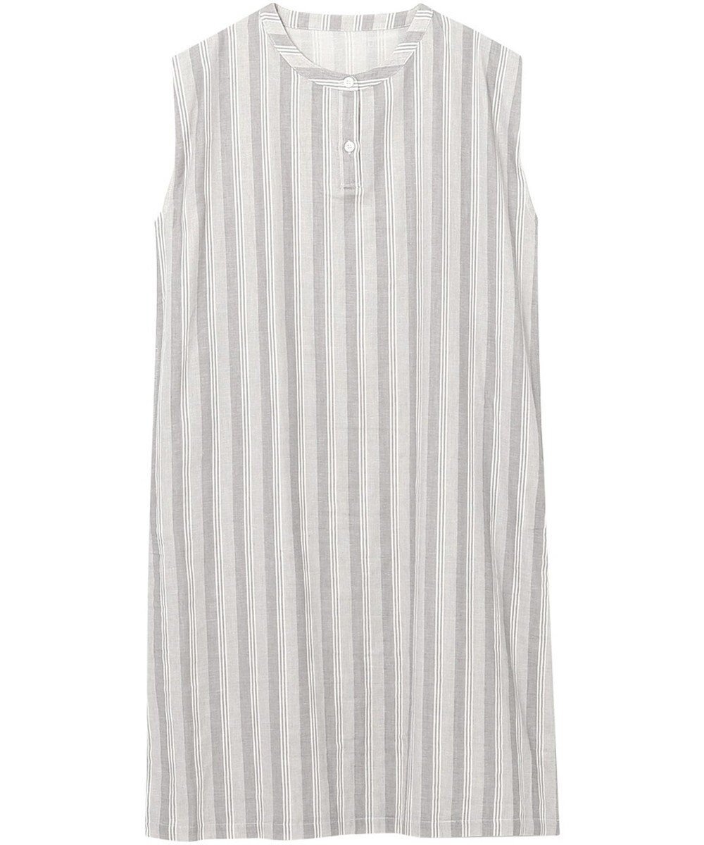 【ワコール 睡眠科学/wacoal suimin】のワンピース ノースリーブ 綿100%(本体) レディース YNT148 睡眠科学/ワコール インテリア・キッズ・メンズ・レディースファッション・服の通販 founy(ファニー) ファッション Fashion レディースファッション Fashion for Women ワンピース Dresses ノースリーブ Sleeveless, No-Sleeve パジャマ Pajamas, Sleepwear 吸水 Absorbent, Quick-Dry グレー|ID: prp329100004535697 ipo3291000000034250900