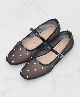 【ブリジット バーキン/Bridget Birkin】の【Bridget Birkin】ドットビジューチュールフラットシューズ 人気、トレンドファッション・服の通販 founy(ファニー) ファッション Fashion レディースファッション WOMEN シューズ Shoes チュール Tulle ビジュー Bijou フラット Flat 夏 Summer S/S・春夏 Ss・Spring/Summer A/W・秋冬 Aw・Autumn/Winter・Fw・Fall-Winter |ID:prp329100004535715