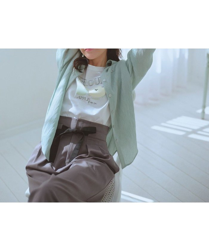 【フェルゥ/Feroux】のナチュラルタッチ 楊柳 シャツ インテリア・キッズ・メンズ・レディースファッション・服の通販 founy(ファニー) https://founy.com/ ファッション Fashion レディースファッション Ladies' Fashion Online トップス・カットソー Tops/Tshirt シャツ/ブラウス Shirts/Blouses シンプル Simple プレート Plate リボン Ribbon 夏 Summer 春 Spring S/S・春夏 Ss・Spring/Summer |ID: prp329100004535738 ipo3291000000032666343