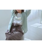 【フェルゥ/Feroux】のナチュラルタッチ 楊柳 シャツ グリーン系|ID: prp329100004535738 ipo3291000000032666345