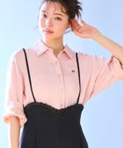 【フェルゥ/Feroux】のナチュラルタッチ 楊柳 シャツ ピンク系|ID: prp329100004535738 ipo3291000000032666347