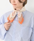 【マルカオリジナル/Marca originals】の【伝統横濱スカーフ】モーツァルト 小判 シルクツイル スカーフ オレンジ|ID: prp329100004535755 ipo3291000000032052935