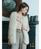 【イェッカ ヴェッカ/YECCA VECCA】のフェイクファージレ Light Beige|ID: prp329100004535784 ipo3291000000033542518