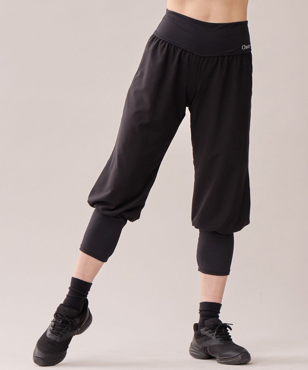 【チャコット/Chacott】の空(KUU)パンツ インテリア・キッズ・メンズ・レディースファッション・服の通販 founy(ファニー) 　ファッション　Fashion　レディースファッション　Fashion for Women　パンツ　Pants & Trousers　バルーン　Balloon, Balloon Silhouette　フィット　Fit, Slim Fit　ブラック|ID: prp329100004535797 ipo3291000000033605021