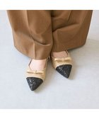 【モード エ ジャコモ/MODE ET JACOMO】のcarino グリッターコンビフラットシューズ 人気、トレンドファッション・服の通販 founy(ファニー) ファッション Fashion レディースファッション WOMEN クール Cool グリッター Glitter シューズ Shoes シンプル Simple スタイリッシュ Stylish フェミニン Feminine フォルム Form フラット Flat ポインテッド Pointed リボン Ribbon エレガント 上品 Elegant 日本製 Made In Japan thumbnail ベージュコンビ|ID: prp329100004535827 ipo3291000000032053322