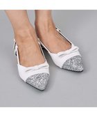 【モード エ ジャコモ/MODE ET JACOMO】のcarino グリッターコンビフラットシューズ ホワイトコンビ|ID: prp329100004535827 ipo3291000000032525531